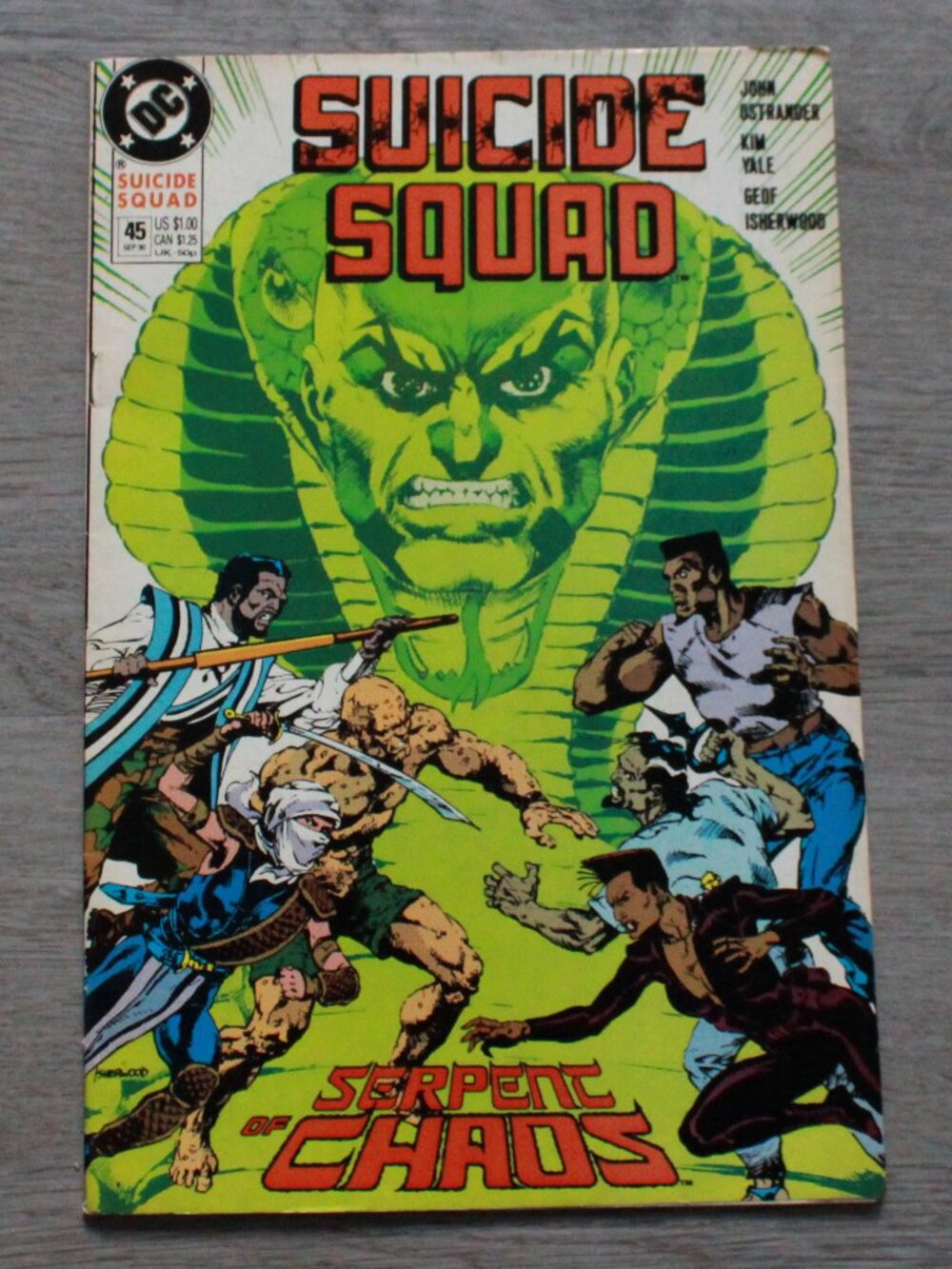 Vintage DC Comics 1990 "Suicide Squad #45" Comic Book